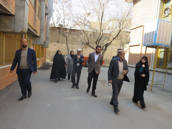 بازدید معاون هماهنگی و امور مناطق شهرداری تهران از دانشکده شهید باهنر  4