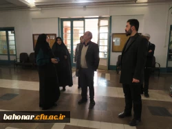 بازدید معاون هماهنگی و امور مناطق شهرداری تهران از دانشکده شهید باهنر  6