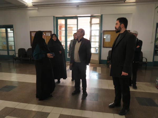 بازدید معاون هماهنگی و امور مناطق شهرداری تهران از دانشکده شهید باهنر  6