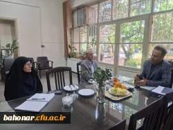 بازدید آقای مهندس مجاوری از پروژه های دانشکده شهید باهنر 2