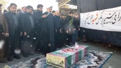 مراسم تشییع و تدفین شهید گمنام در مرکز آموزش عالی شهید باهنر تهران  23